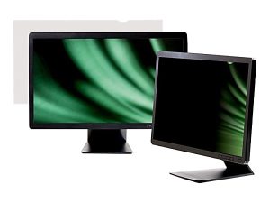 3M Privacy Filter Screen for Monitors, 19.5" Widescreen (16:9), Reduces Blue Light, PF195W9B