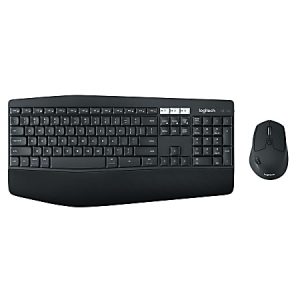 Logitech MK850 Wireless Keyboard & Mouse, Black
