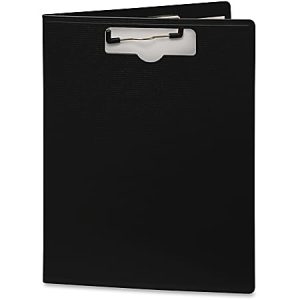 Baumgartens Mobile OPS Unbreakable Recycled Clipboard - 0.50" Clip Capacity - Top Opening - 8 1/2" x 11" - Black - 1 Each