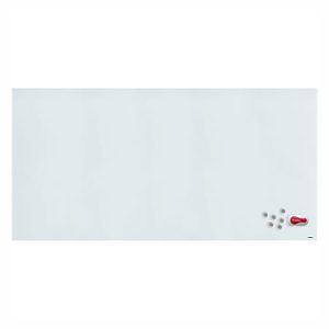 Lorell Magnetic Dry-Erase Whiteboard, 48" x 96", White Finish Frame