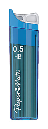 Paper Mate Leads, 0.5 mm, #2 HB Hardness, Pack Of 105
