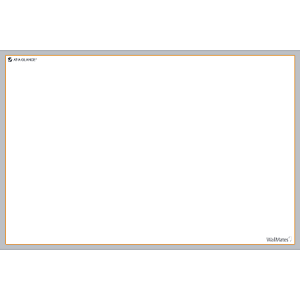AT-A-GLANCE WallMates Self-Adhesive Non-Magnetic Dry-Erase Whiteboard Surface, 24" x 36", White