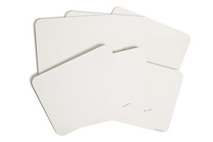 U Brands Dry-Erase Lap Boards, 9" x 12", White, Set Of 6 Boards