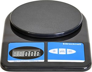Brecknell Electronic Office Scale, 11-Lb Capacity