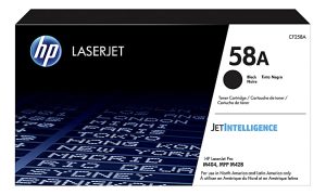 HP 58A Black Toner Cartridge, CF258A