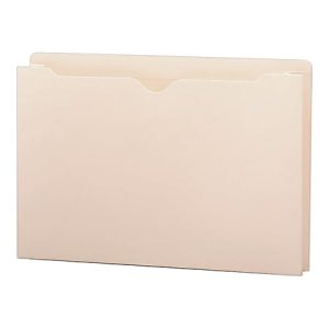 Smead Manila File Jackets, 1 1/2 Expansion, Legal Size, Box Of 50
