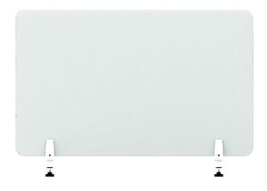 U Brands Single Glass Dry Erase Protective Panel, 55 X 25'', Clear