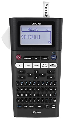 Brother P-Touch PT-H300 Handheld Label Maker, Black