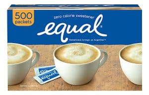 Equal Original Sweetener, 0.035 Oz., Box Of 500