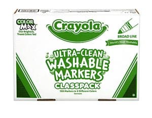 Crayola Washable Broad-Line Marker Classpack, Pack Of 200