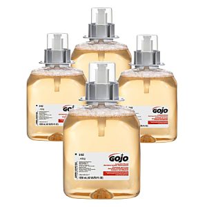 GOJO® FMX-12 Luxury Antibacterial Foam Hand Soap Wash, Fresh Fruit Scent, 42.27 Oz, Carton Of 4 Bottles