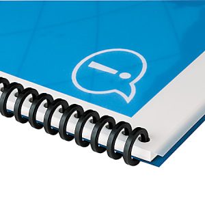 GBC ProClick Binding Spines, 5/16", 45-Sheet Capacity, Black, Pack Of 25