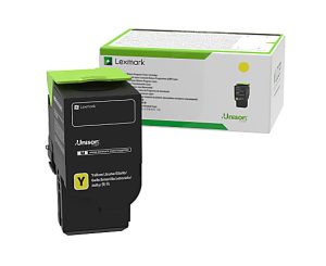 Lexmark® 78C1XYE Extra-High-Yield Yellow Toner Cartridge