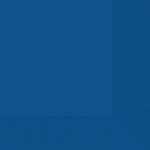 Blue square with textured border on two sides, featuring diagonal and vertical lines for a patterned effect.