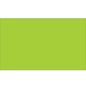 Tape Logic WriteOn Inventory Labels, DL632J, Rectangle, 5" x 3", Fluorescent Green, Roll Of 500