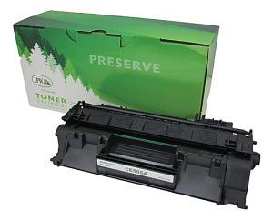 IPW Preserve Remanufactured Black Toner Cartridge Replacement For HP 05A, CE505A, 845-05A-ODP