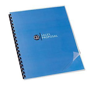 Swingline GBC ClearView Standard Presentation Covers, 8 1/2' x 11", Clear, Box Of 100