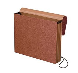 Smead Expanding Wallet, 3 1/2" Expansion, Letter Size, 30% Recycled, Redrope