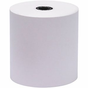 Business Source 1-Ply Pack Adding Machine Rolls - 3" x 165 ft - 12 / Pack - Sustainable Forestry Initiative (SFI) - Lint-free - White