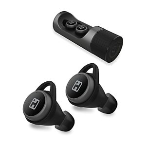 iHome AX-50 True Wireless Bluetooth In-Ear Earbuds, Black