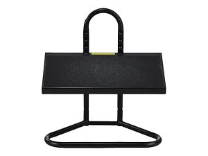 Safco Ergonomic Industrial Footrest, 5 1/2"-15"H x 20"W x 12"D, Black