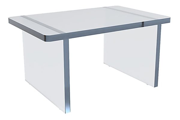 Azar Displays Deluxe Acrylic Monitor Riser Display, 6H x 11-3/4W x 7-3/4D, Clear
