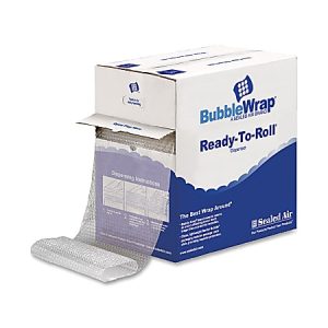 Air Cellular Cushioning Material, 12 1/2"W, Small Bubble (3/16"), 100 Feet (Bonus Length)