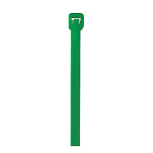 Partners Brand Colored Cable Ties, 40 Lb, 8", Green, Case Of 1,000 Ties