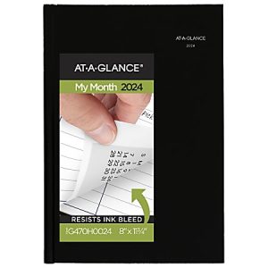 2023-2025 AT-A-GLANCE DayMinder Premiere 14-Month Monthly Planner, 8" x 11-3/4", Black, December 2023 To January 2025, G470H00