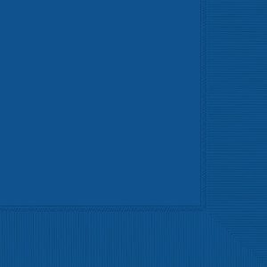 Blue textured square with a thick striped border on the bottom and right sides.