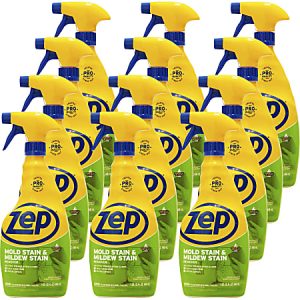 Zep No-Scrub Mold/Mildew Remover - For Multi Surface - 32 fl oz (1 quart) - 12 / Carton - Blue