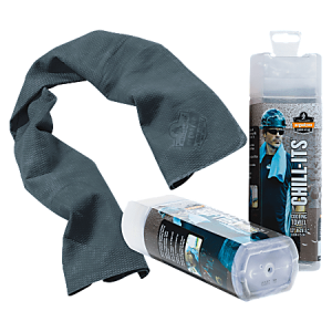 Ergodyne Chill-Its 6602  Gray Evaporative Cooling Towel