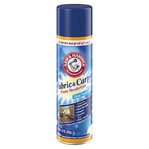 Arm & Hammer Fabric And Carpet Foam Deodorizer, Fresh Scent, 15 Oz Bottle, Case Of 8