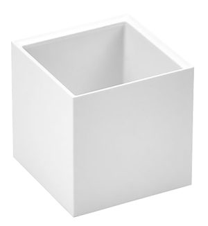 Bostitch Office Konnect Stackable Tall Storage Cup, White