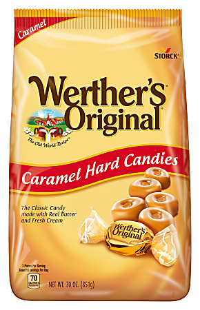 Werthers Original Caramel Hard Candies, 30 Oz