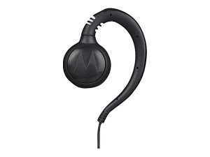 Motorola HKLN4604 Radio Earphones With Microphone, 10.8"H x 7.9"W x 16"D, Black