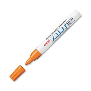 Sharpie Uni Paint Marker, Bullet Point, Orange