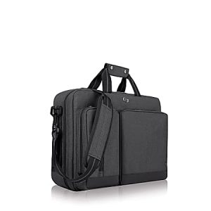 Solo New York Duane 15.6" Hybrid Backpack Briefcase, Gray