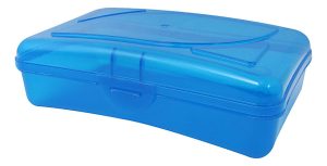 Cra-Z-Art Plastic School Box, 2-3/16H x 5-3/16W x 8D, Assorted Colors