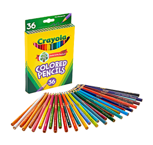 Crayola Color Pencils, Set Of 36 Colors