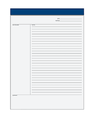 TOPS Idea Collective Legal Pad, 8 1/2" x 11 3/4", Legal Ruled, 50 Sheets, White