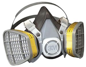 3M 5000 Series Organic Vapors/Acid Gases Half-Facepiece Respirator, Large