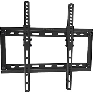 Stanley TMR-DS1113T Wall Mount for TV - Black - 23" to 55" Screen Support - 65 lb Load Capacity - 400 x 400 - VESA Mount Compatible