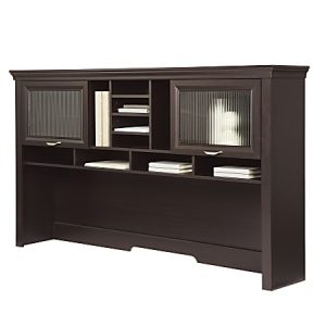 Realspace Magellan Performance 71"W Hutch For L-Shape Desk, Espresso