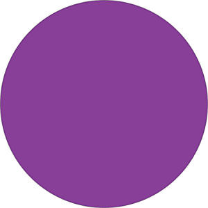 Tape Logic Inventory Circle Labels, DL610M, 3/4", Purple, Pack Of 500