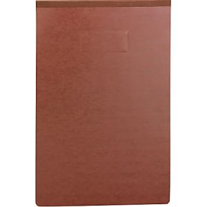 Smead Ledger Recycled Report Cover - 3" Folder Capacity - 11" x 17" - 350 Sheet Capacity - 3" Expansion - 1 Fastener(s) - Pressboard - Red - 60% - 1 Each